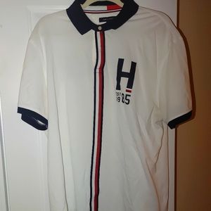 Tommy Hilfiger white polo shirt